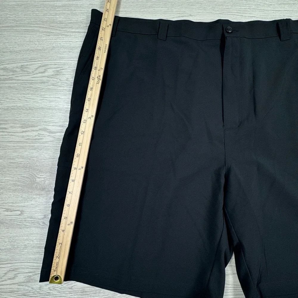 PGA Tour Men's Golf Shorts Pro Series Black Size 52 Moisture Wicking Stretch NWT